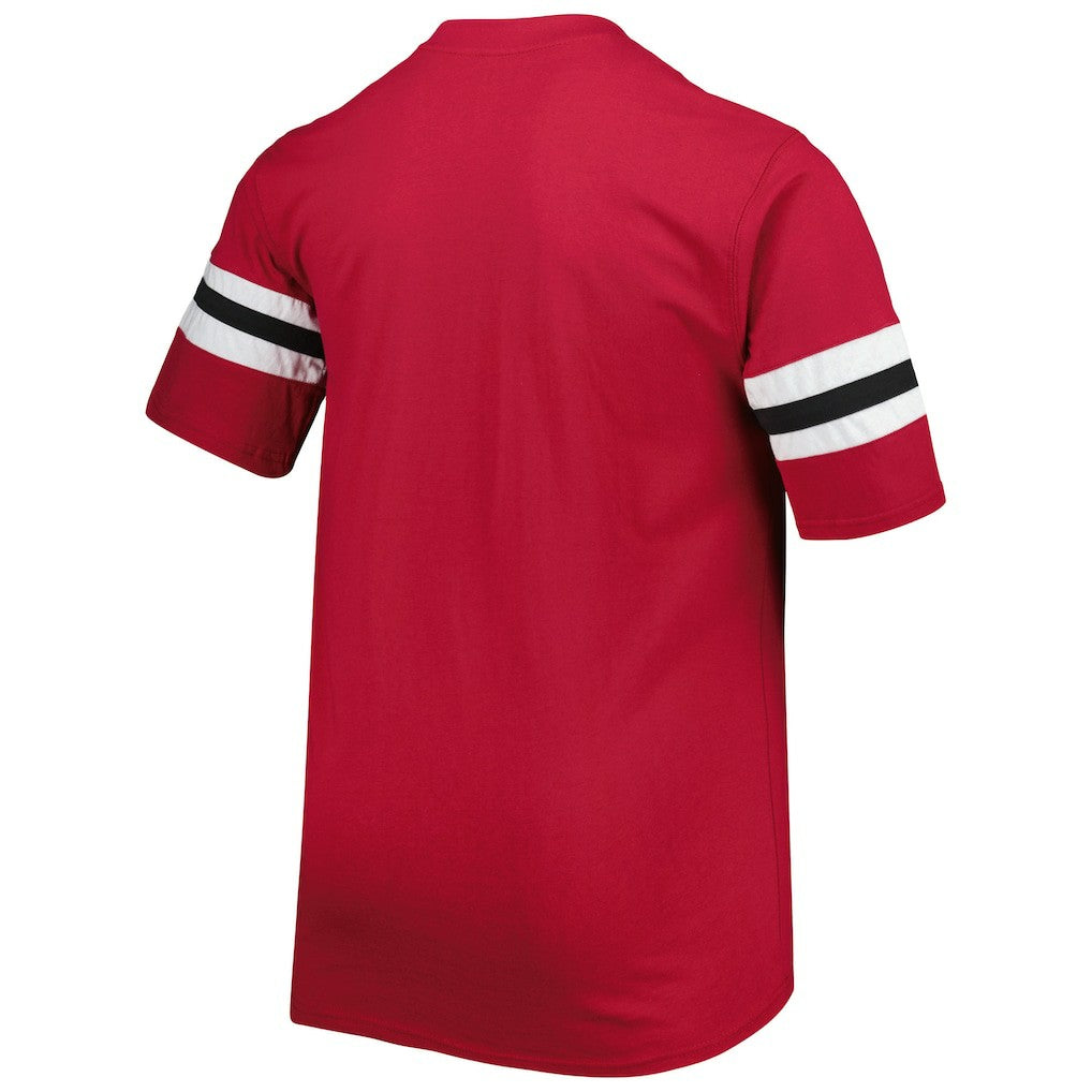Arizona Cardinals Big & Tall Arm Stripe T-Shirt Cardinal - NFL
