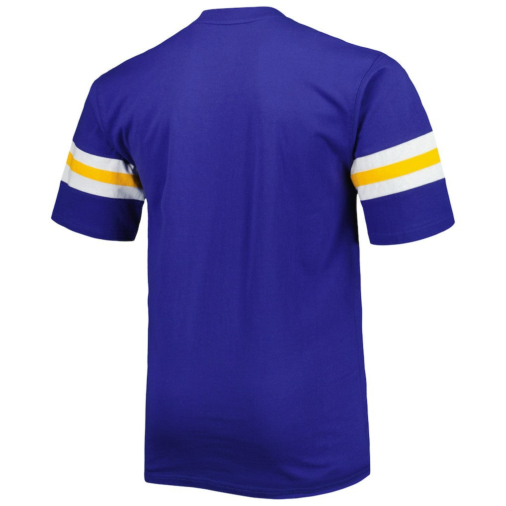 Los Angeles Rams Big & Tall Arm Stripe T-Shirt Royal - NFL
