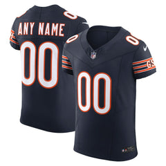 Chicago Bears Vapor F.U.S.E. Elite Custom Jersey Navy - Nike