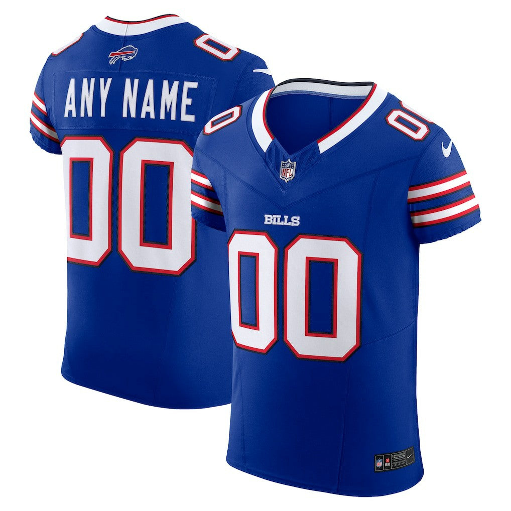 Buffalo Bills Vapor F.U.S.E. Elite Custom Jersey Royal - Nike