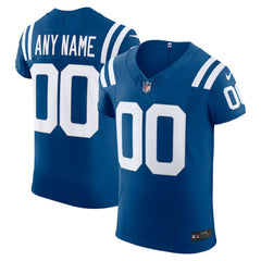 Indianapolis Colts Vapor F.U.S.E. Elite Custom Jersey Royal - Nike