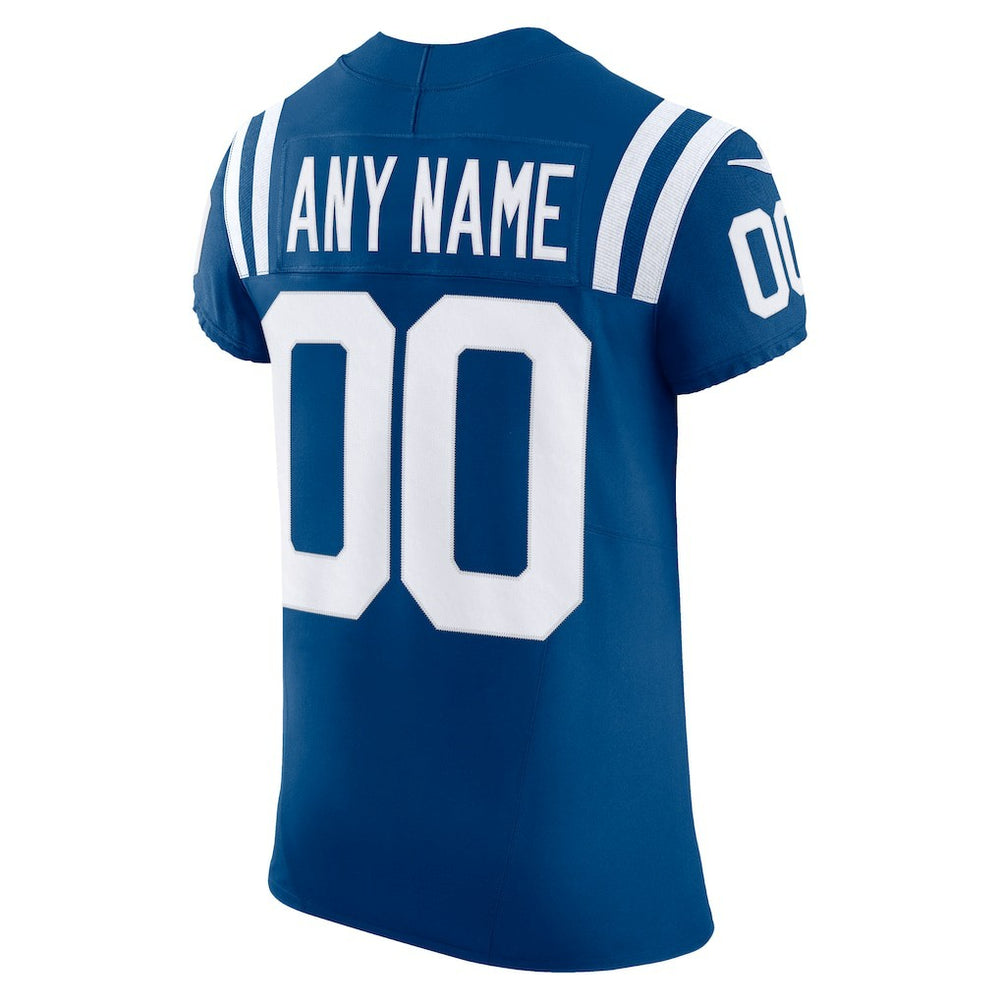 Indianapolis Colts Vapor F.U.S.E. Elite Custom Jersey Royal - Nike