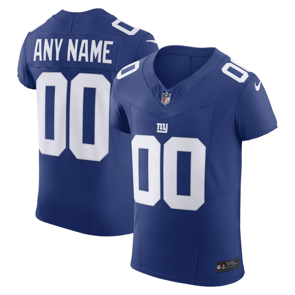 New York Giants Vapor F.U.S.E. Elite Custom Jersey Royal - Nike