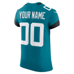 Jacksonville Jaguars Vapor F.U.S.E. Elite Custom Jersey Teal - Nike