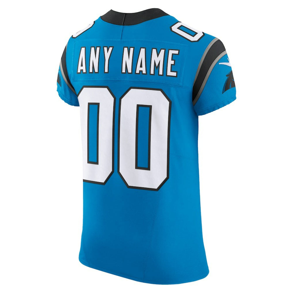 Carolina Panthers Vapor F.U.S.E. Elite Custom Jersey Blue - Nike