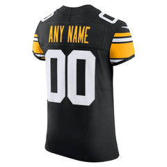 Pittsburgh Steelers Vapor F.U.S.E. Elite Custom Jersey Black - Nike
