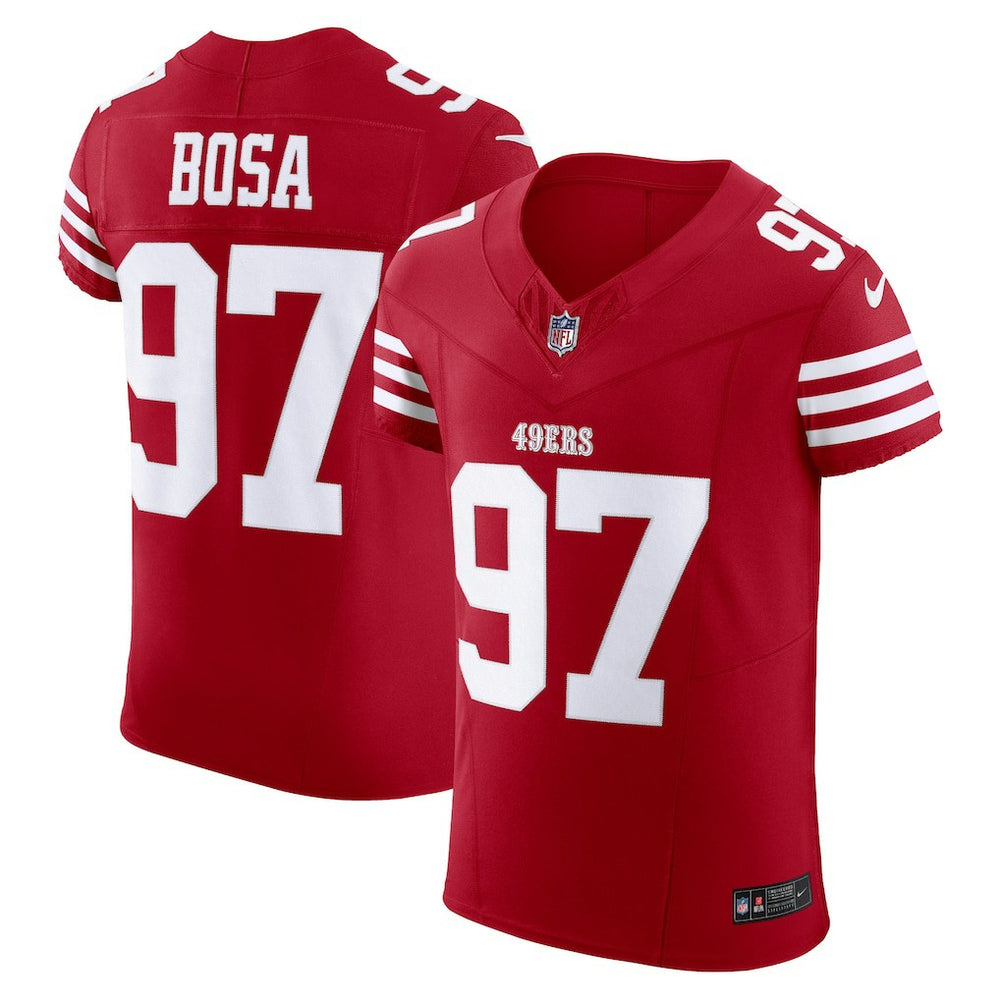 Nick Bosa San Francisco 49ers Vapor F.U.S.E. Elite Jersey Scarlet - Nike
