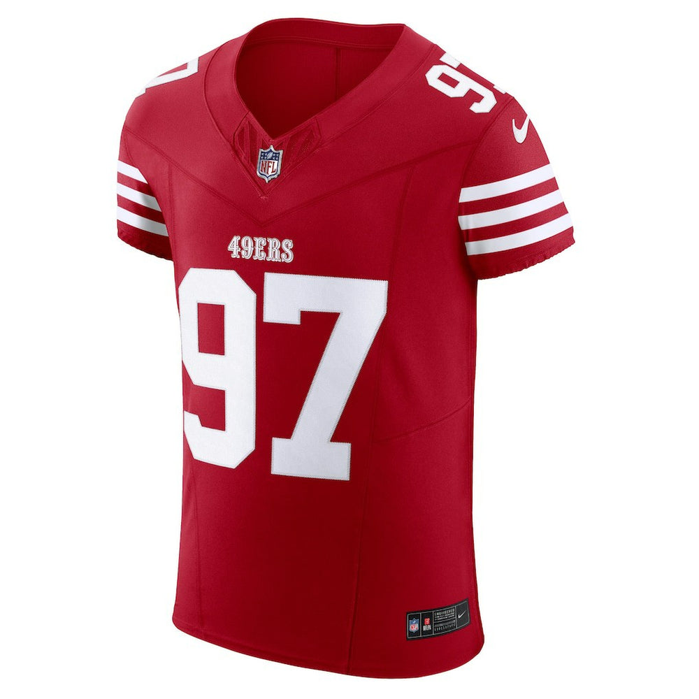 Nick Bosa San Francisco 49ers Vapor F.U.S.E. Elite Jersey Scarlet - Nike