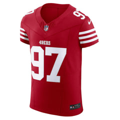 Nick Bosa San Francisco 49ers Vapor F.U.S.E. Elite Jersey Scarlet - Nike