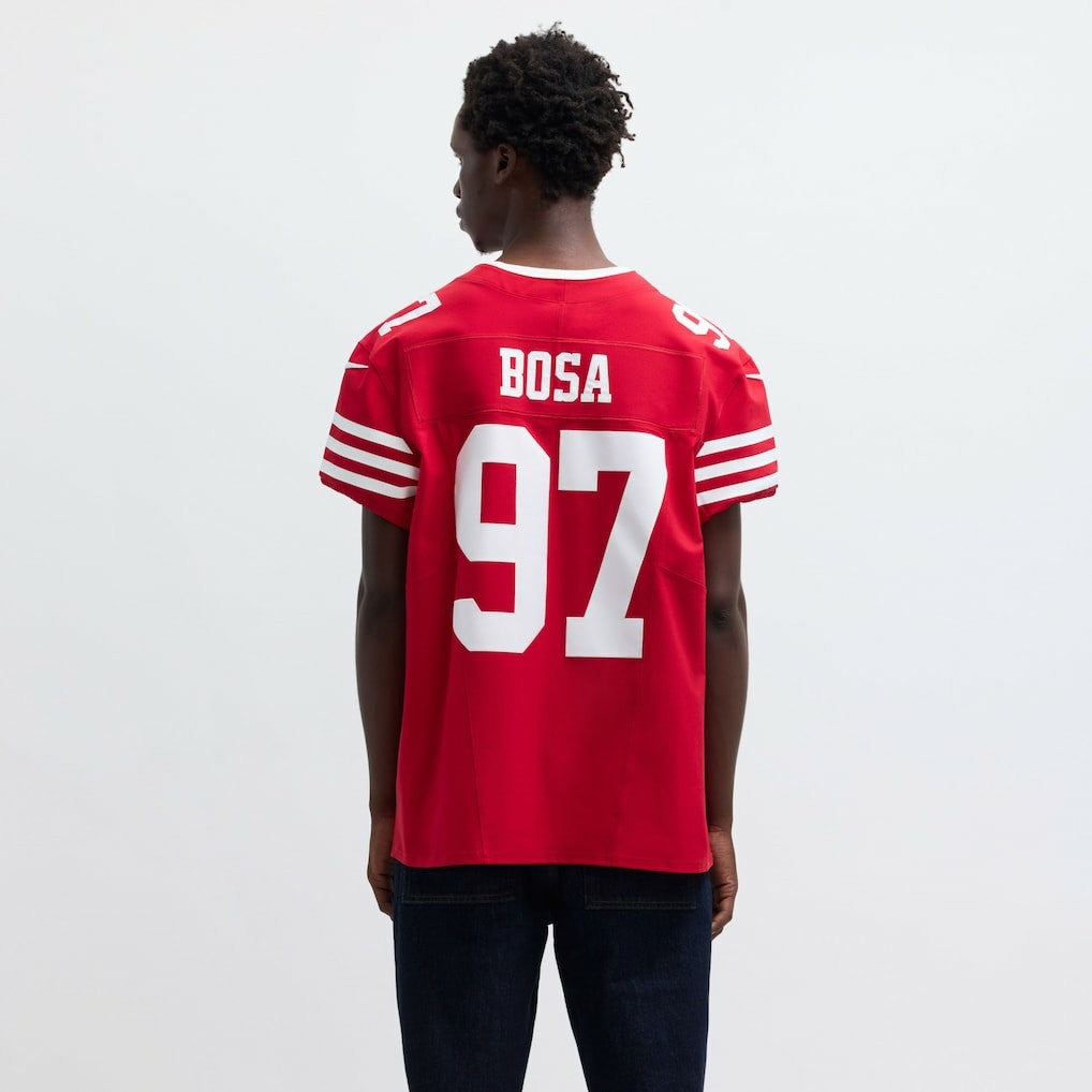 Nick Bosa San Francisco 49ers Vapor F.U.S.E. Elite Jersey Scarlet - Nike