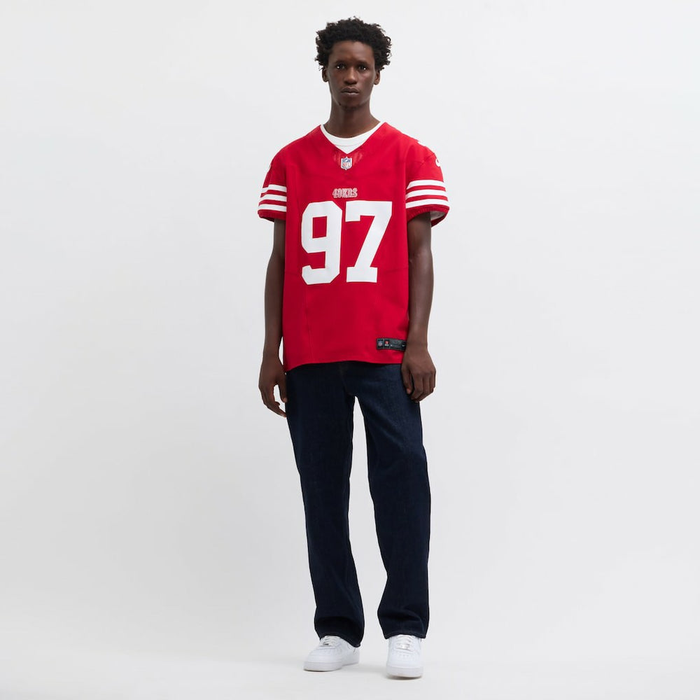 Nick Bosa San Francisco 49ers Vapor F.U.S.E. Elite Jersey Scarlet - Nike