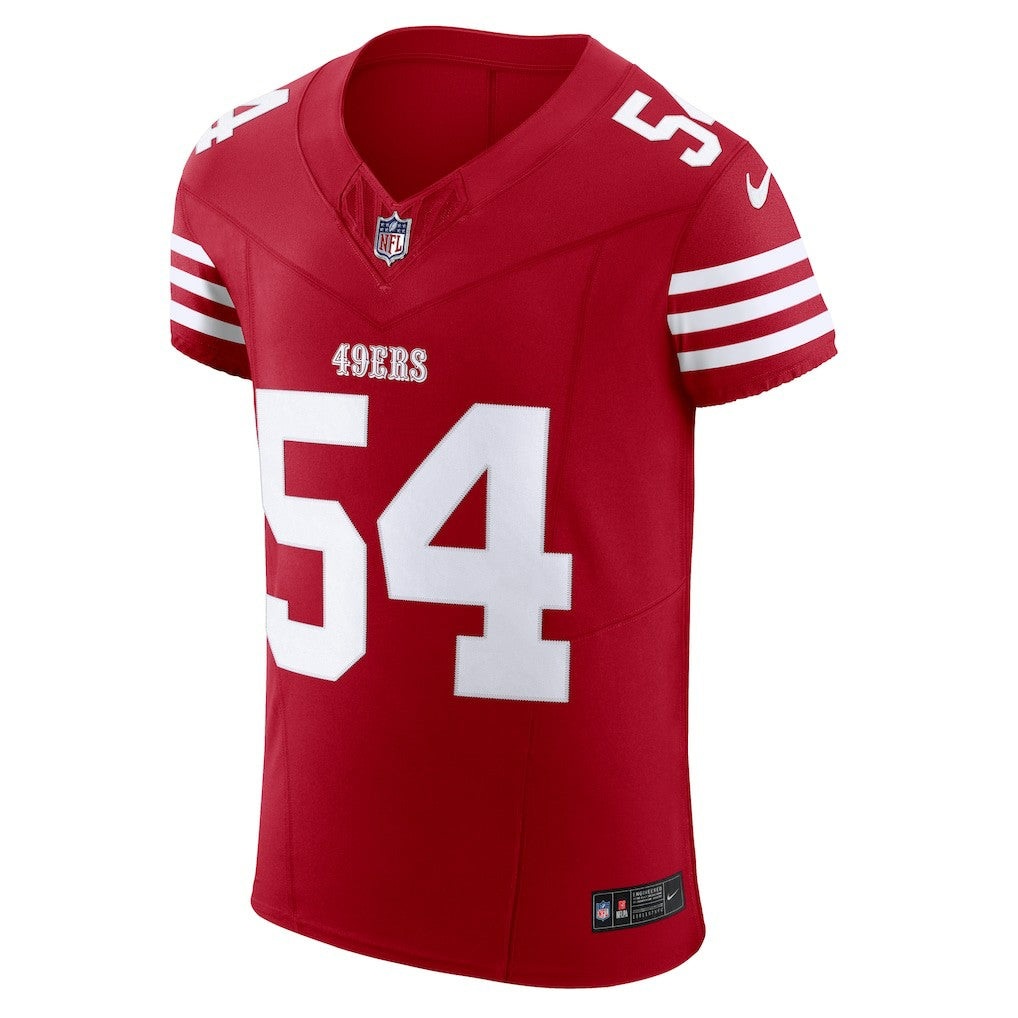 Fred Warner San Francisco 49ers Vapor F.U.S.E. Elite Jersey - Scarlet | NFL Jerseys