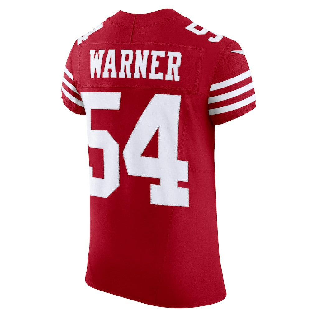 Fred Warner San Francisco 49ers Vapor F.U.S.E. Elite Jersey Scarlet - Nike