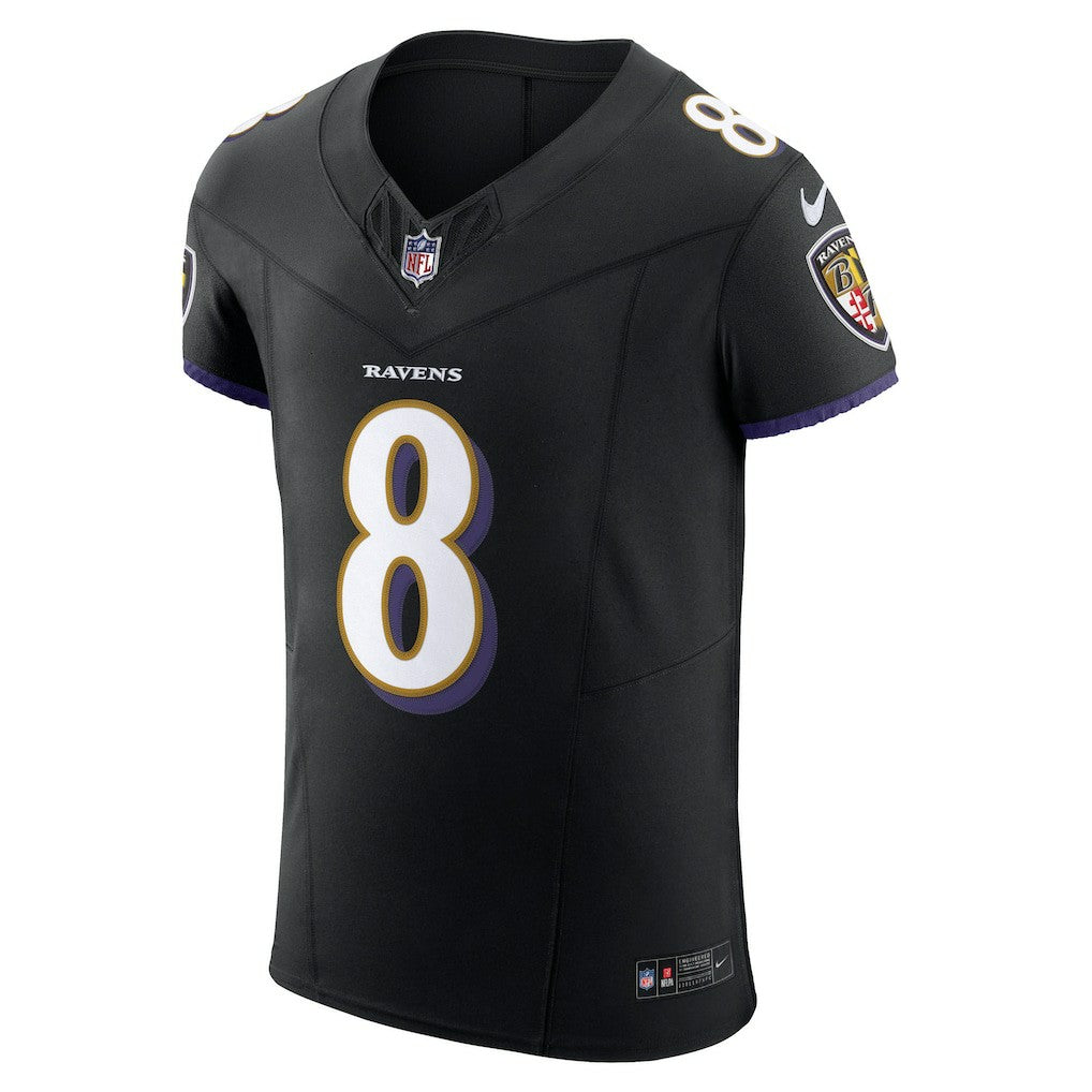 Lamar Jackson Baltimore Ravens Alternate Vapor F.U.S.E. Elite Jersey Black - Nike