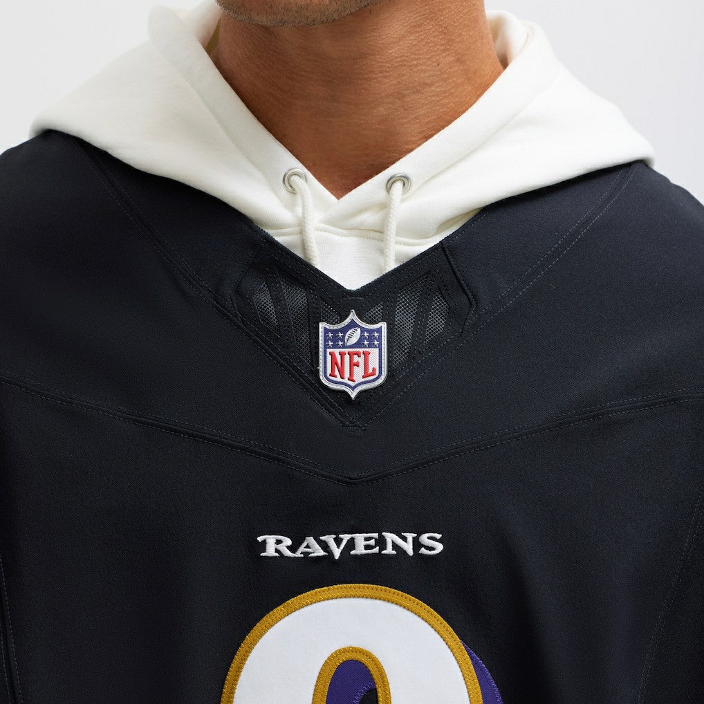 Lamar Jackson Baltimore Ravens Alternate Vapor F.U.S.E. Elite Jersey Black - Nike