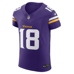 Justin Jefferson Minnesota Vikings Vapor F.U.S.E. Elite Jersey Purple - Nike