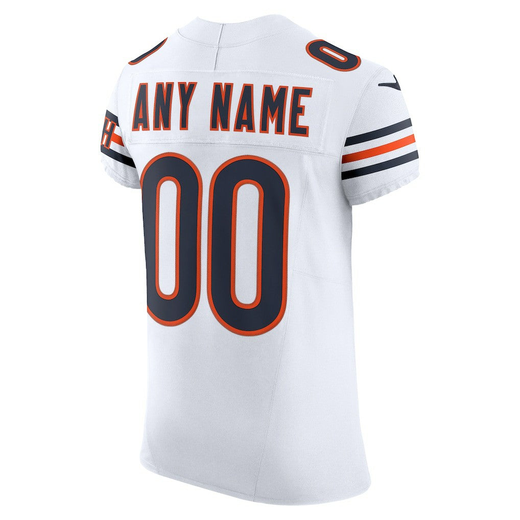 Chicago Bears Vapor F.U.S.E. Elite Custom Jersey - White | NFL Jerseys