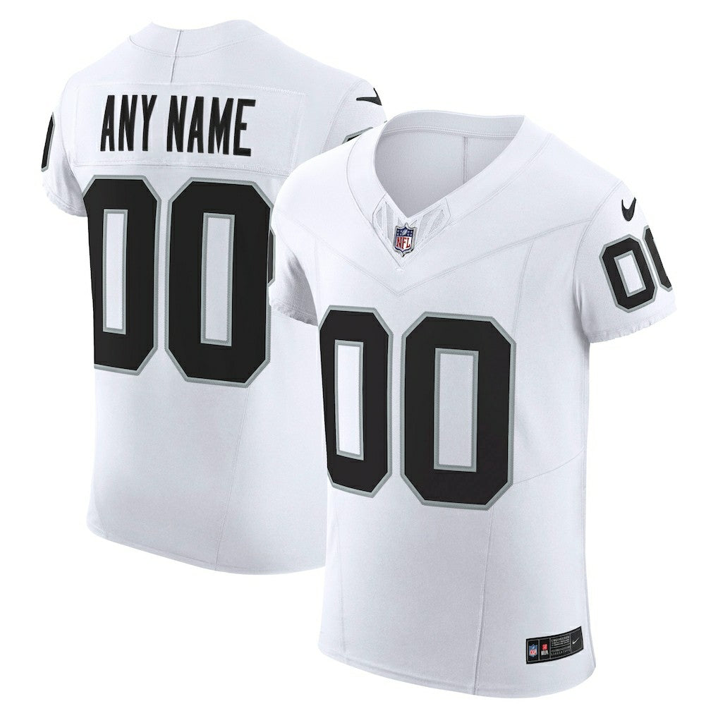 Las Vegas Raiders Vapor F.U.S.E. Elite Custom Jersey White - Nike
