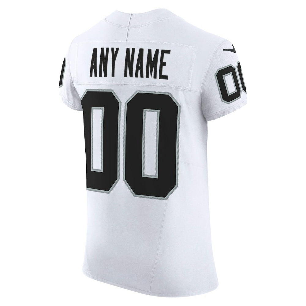 Las Vegas Raiders Vapor F.U.S.E. Elite Custom Jersey White - Nike