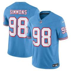 Jeffery Simmons Tennessee Titans Vapor F.U.S.E. Limited Jersey Light Blue - Nike