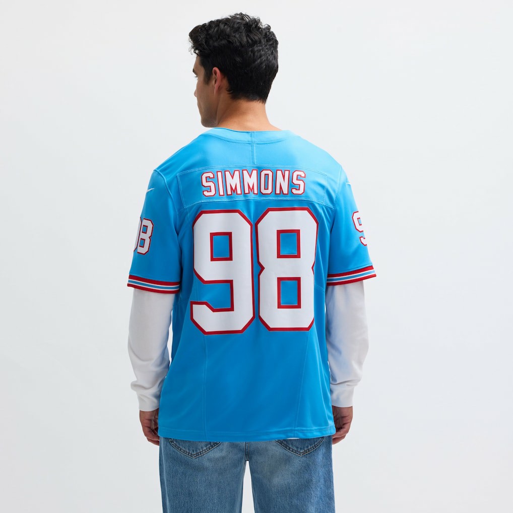 Jeffery Simmons Tennessee Titans Vapor F.U.S.E. Limited Jersey Light Blue - Nike