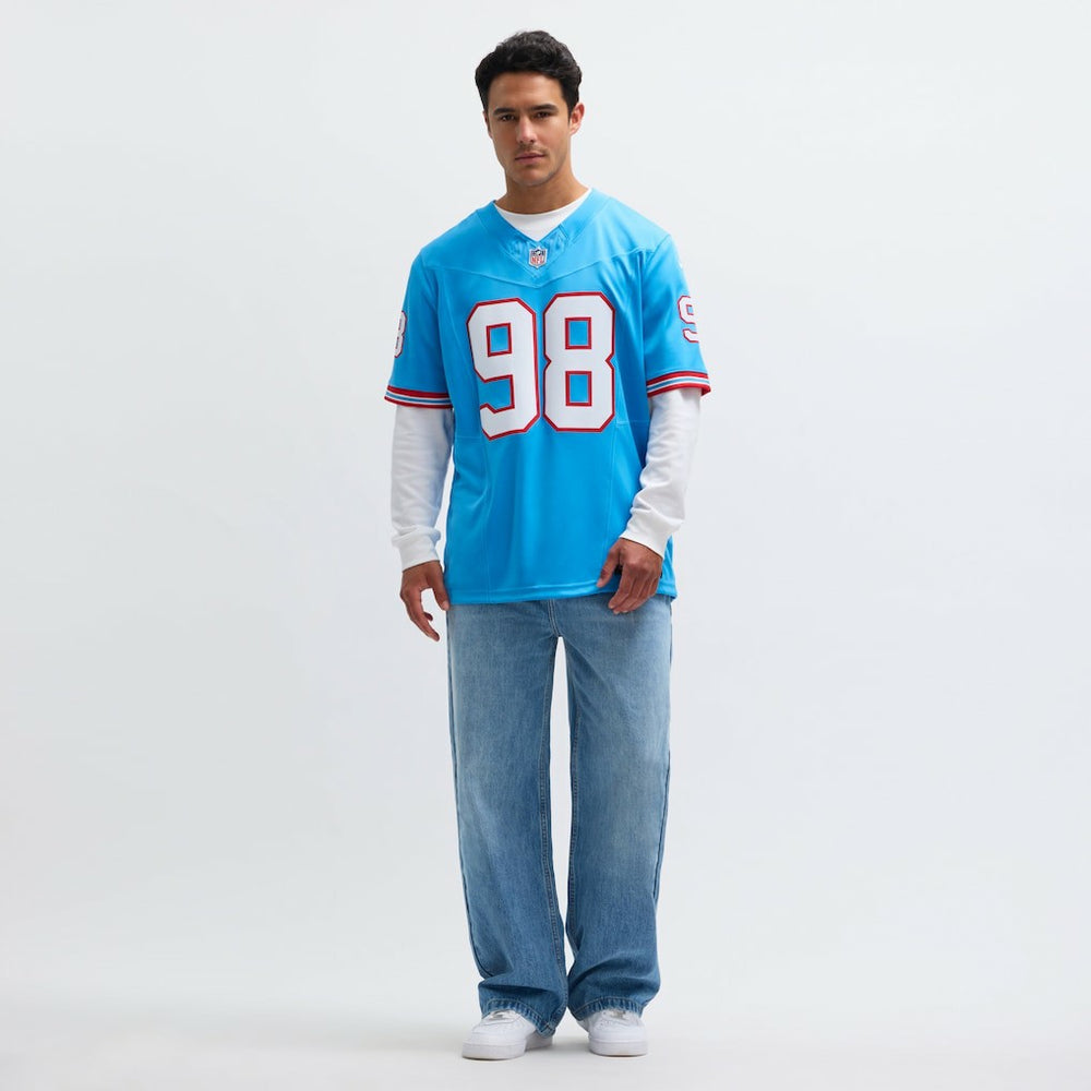 Jeffery Simmons Tennessee Titans Vapor F.U.S.E. Limited Jersey Light Blue - Nike