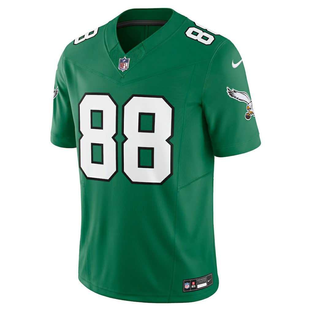 Dallas Goedert Philadelphia Eagles Vapor F.U.S.E. Limited Jersey Kelly Green - Nike