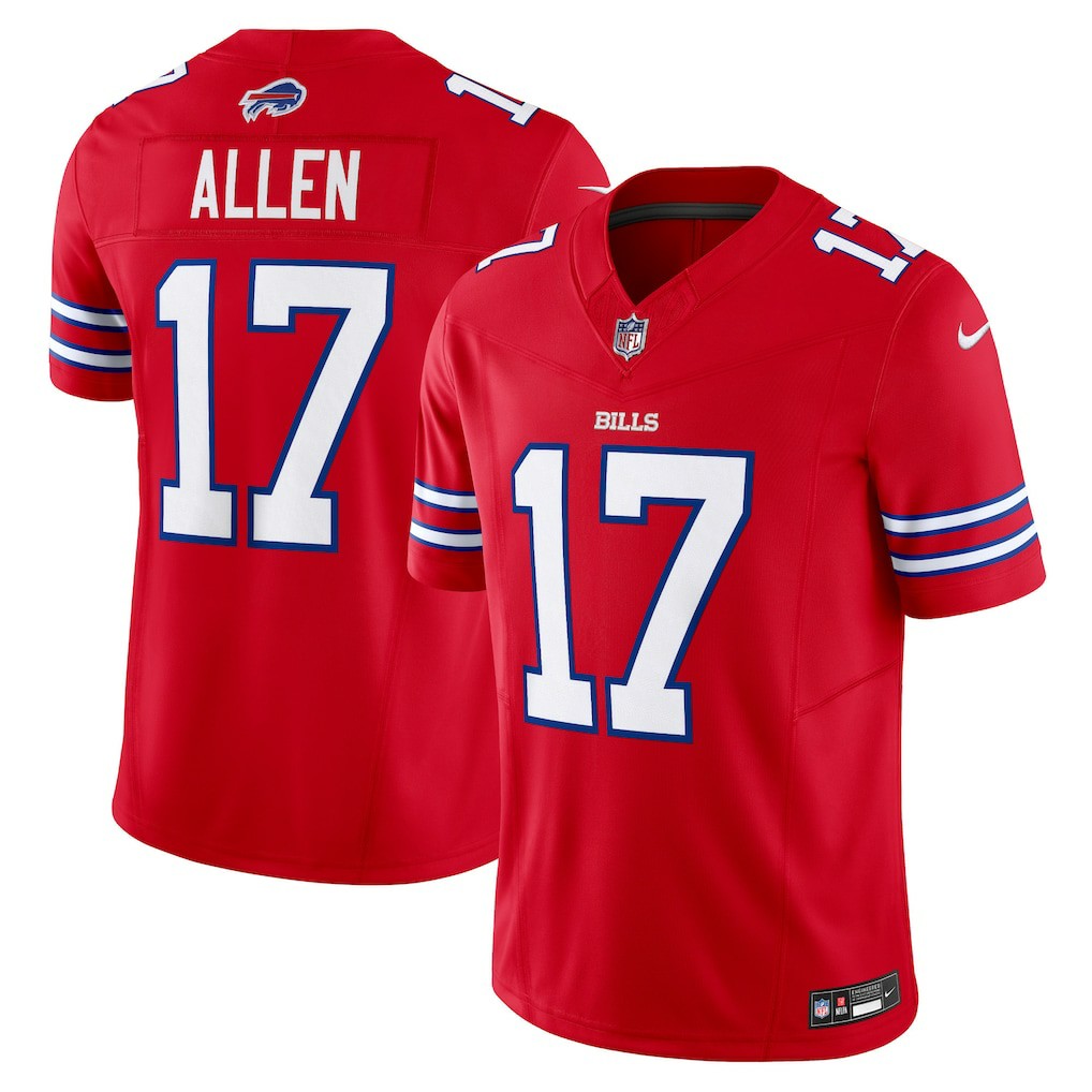 Josh Allen Buffalo Bills Vapor F.U.S.E. Limited Jersey Red - Nike