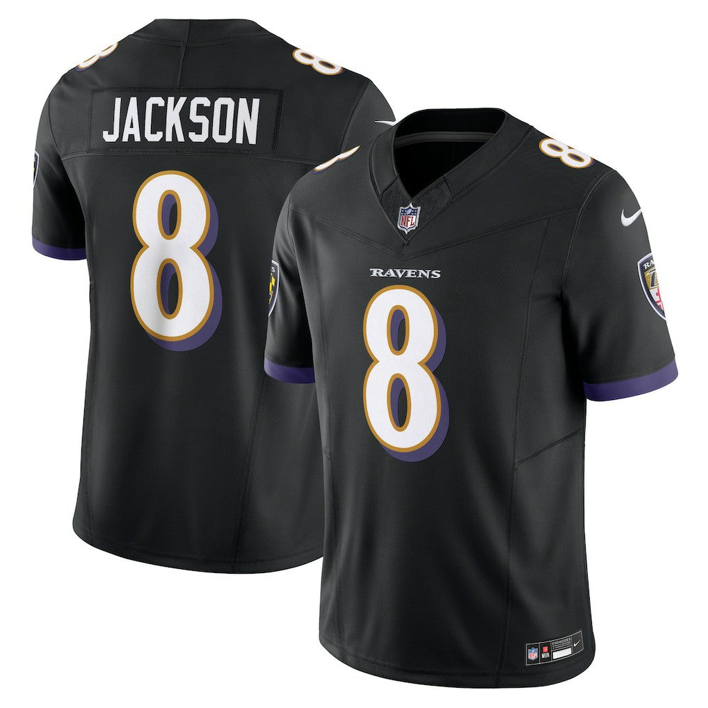 Lamar Jackson Baltimore Ravens Vapor F.U.S.E. Limited Jersey Black - Nike