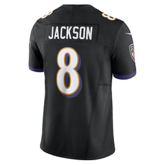 Lamar Jackson Baltimore Ravens Vapor F.U.S.E. Limited Jersey Black - Nike