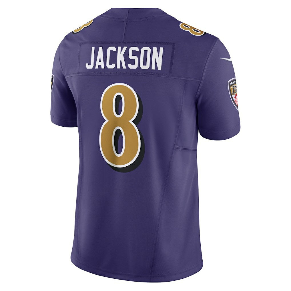 Lamar Jackson Baltimore Ravens Vapor F.U.S.E. Limited Jersey Purple - Nike