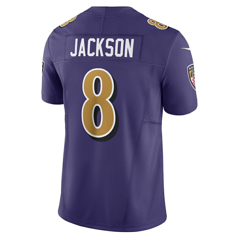 Lamar Jackson Baltimore Ravens Vapor F.U.S.E. Limited Jersey Purple - Nike