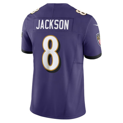 Lamar Jackson Baltimore Ravens Vapor F.U.S.E. Limited Jersey - Purple | NFL Jerseys