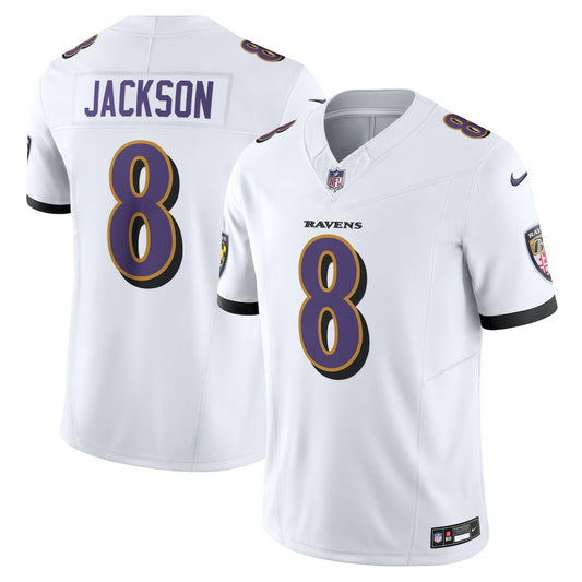 Lamar Jackson Baltimore Ravens Vapor F.U.S.E. Limited Jersey - White | NFL Jerseys