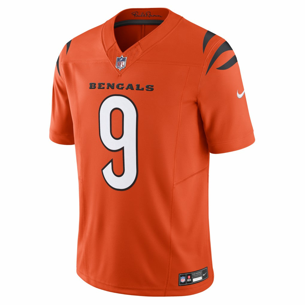 Joe Burrow Cincinnati Bengals Vapor F.U.S.E. Limited Jersey Orange - Nike