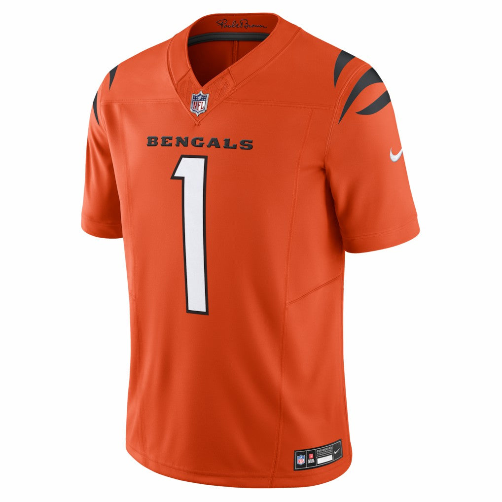 Ja'Marr Chase Cincinnati Bengals Vapor F.U.S.E. Limited Jersey - Orange | NFL Jerseys