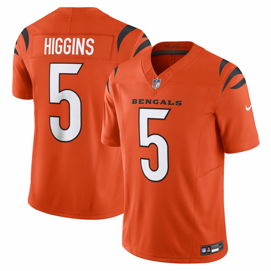 Tee Higgins Cincinnati Bengals Vapor F.U.S.E. Limited Jersey - Orange | NFL Jerseys
