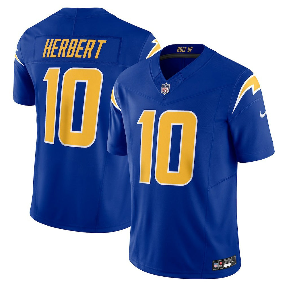 Justin Herbert Los Angeles Chargers Vapor F.U.S.E. Limited Jersey Royal - Nike
