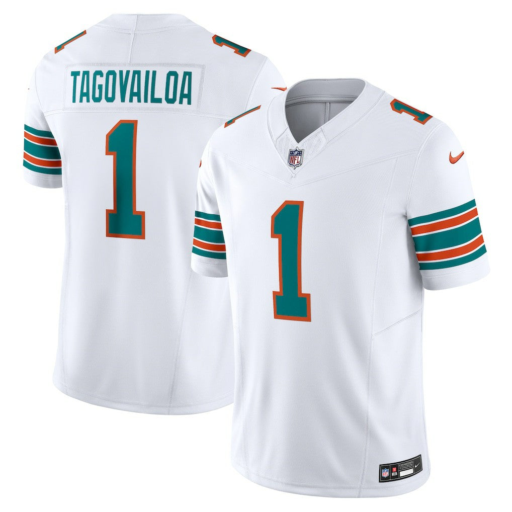 Tua Tagovailoa Miami Dolphins Vapor F.U.S.E. Limited Jersey - White | NFL Jerseys