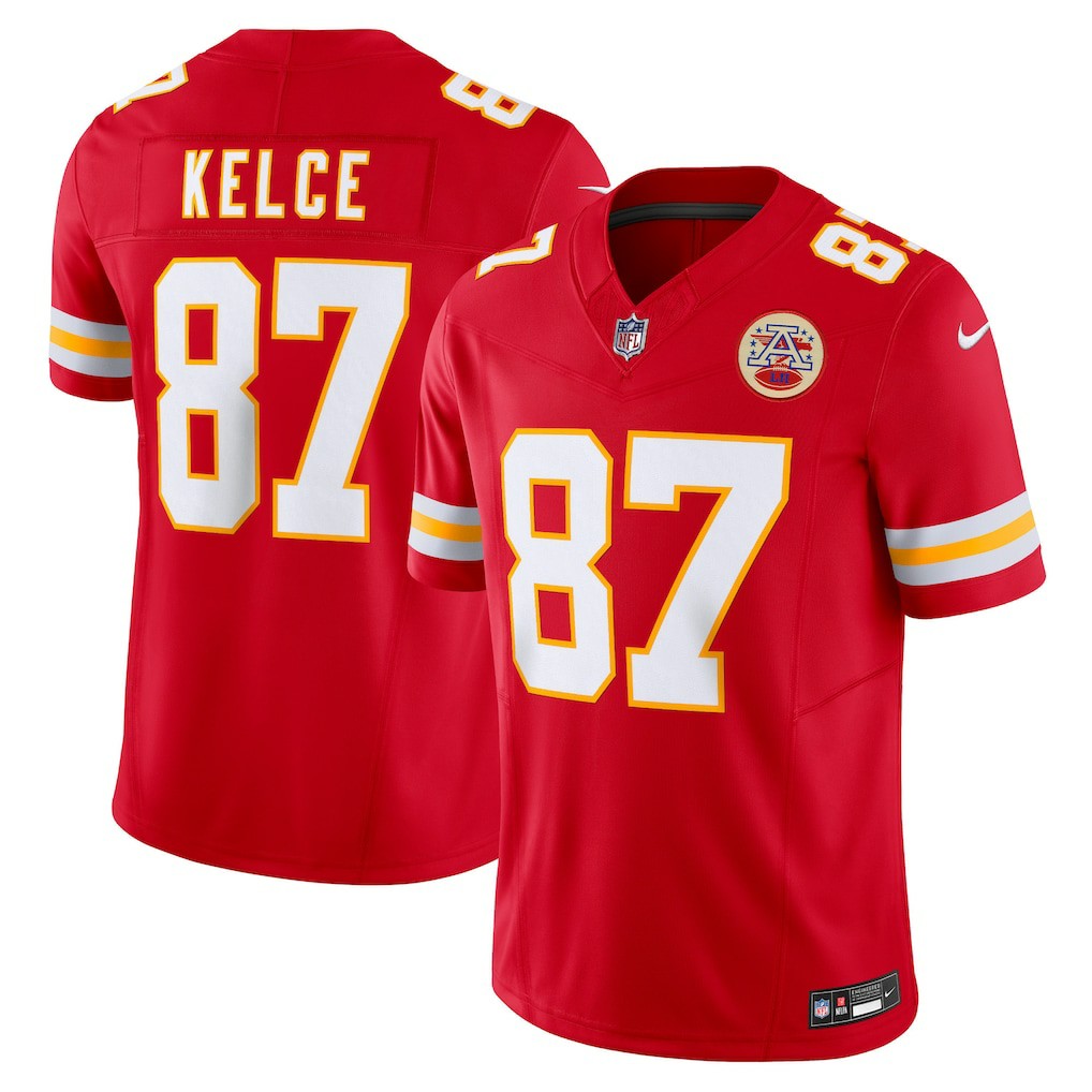 Travis Kelce Kansas City Chiefs Vapor F.U.S.E. Limited Jersey Red - Nike