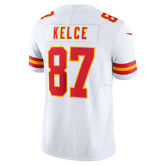 Travis Kelce Kansas City Chiefs Vapor F.U.S.E. Limited Jersey White - Nike
