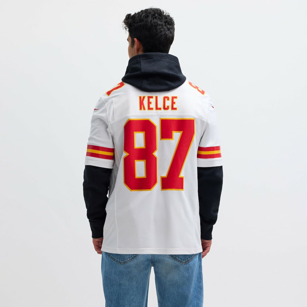 Travis Kelce Kansas City Chiefs Vapor F.U.S.E. Limited Jersey White - Nike