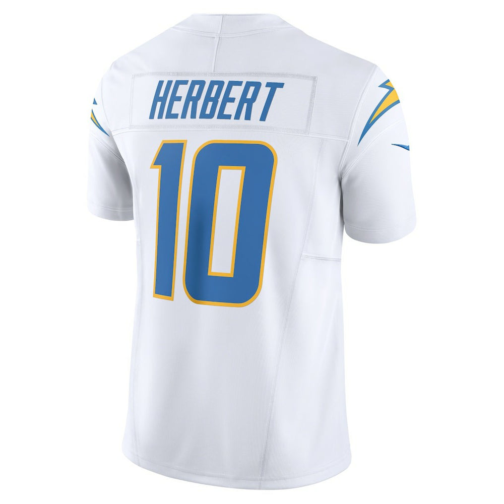 Justin Herbert Los Angeles Chargers Vapor F.U.S.E. Limited Jersey White - Nike