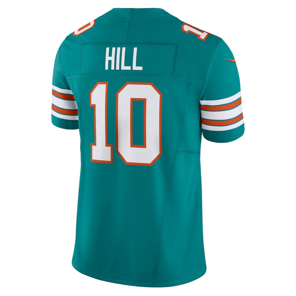 Tyreek Hill Miami Dolphins Vapor F.U.S.E. Limited Jersey Aqua - Nike