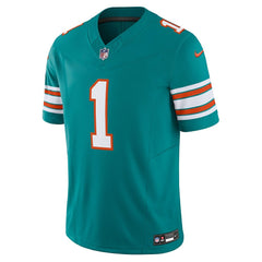 Tua Tagovailoa Miami Dolphins Vapor F.U.S.E. Limited Jersey Aqua - Nike