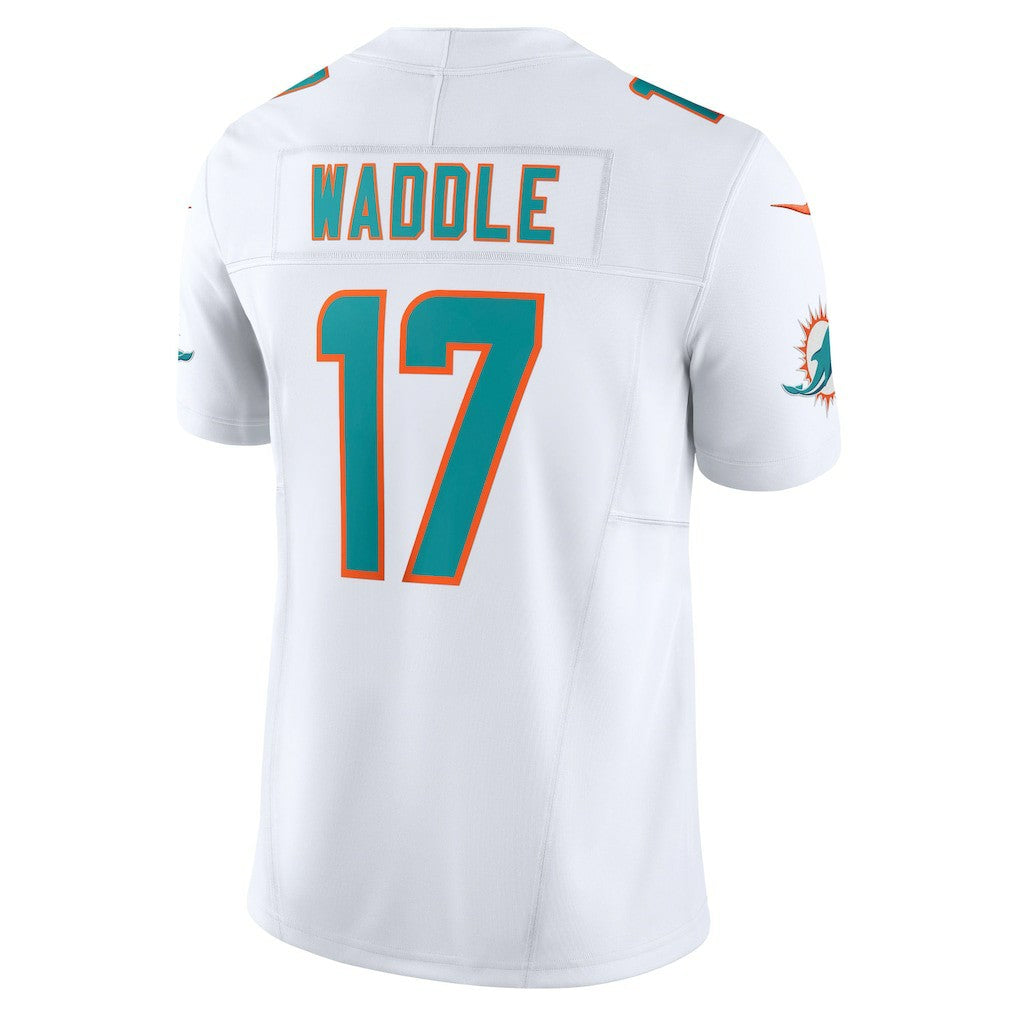Jaylen Waddle Miami Dolphins Vapor F.U.S.E. Limited Jersey - White | NFL Jerseys