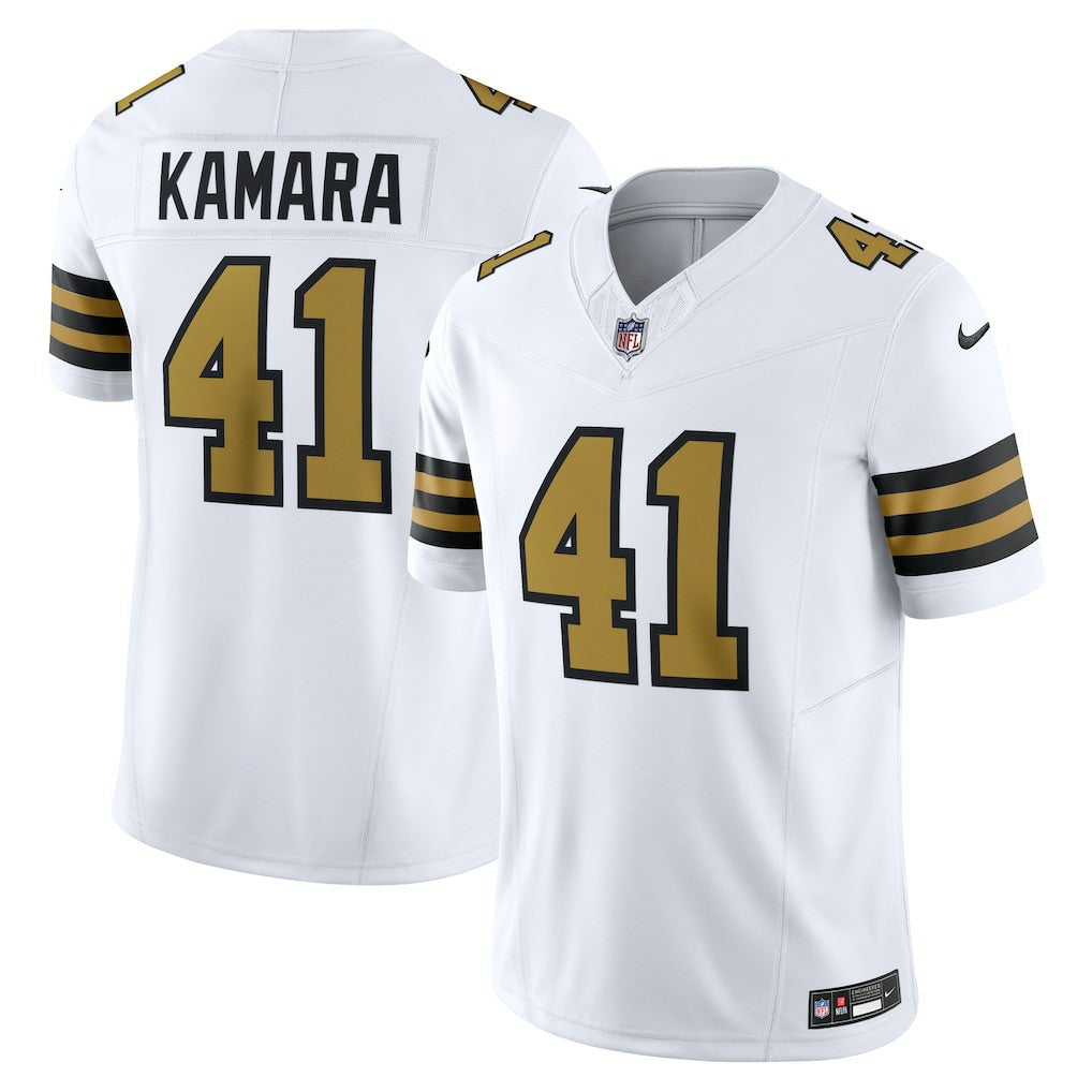 Alvin Kamara New Orleans Saints Alternate Vapor F.U.S.E. Limited Jersey White - Nike