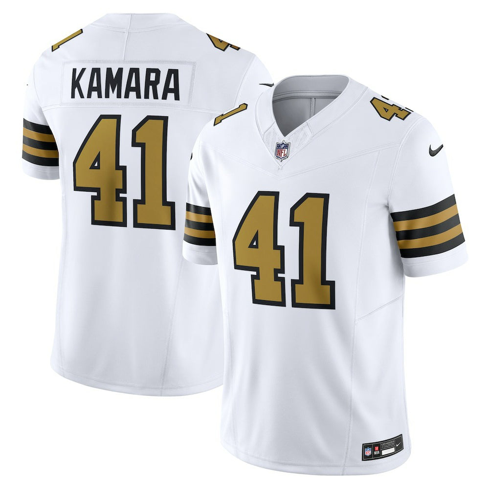 Alvin Kamara New Orleans Saints Alternate Vapor F.U.S.E. Limited Jersey White - Nike