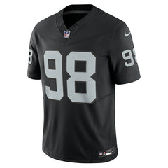 Maxx Crosby Las Vegas Raiders Vapor F.U.S.E. Limited Jersey Black - Nike