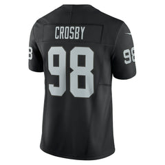 Maxx Crosby Las Vegas Raiders Vapor F.U.S.E. Limited Jersey Black - Nike